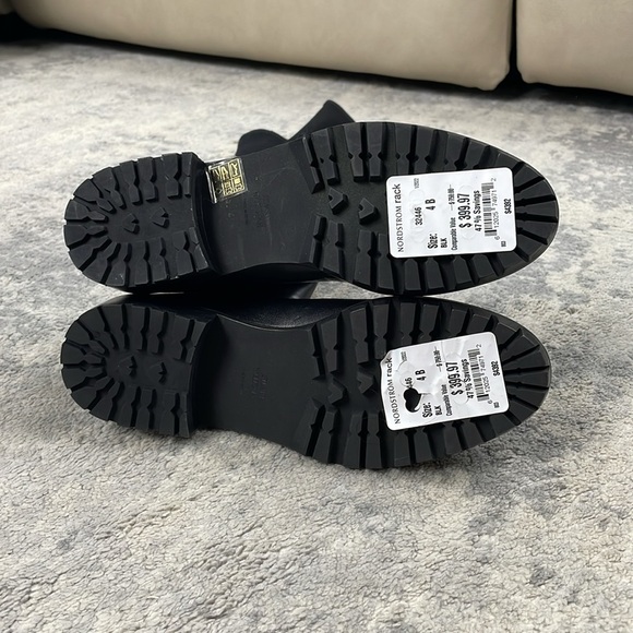 New Stuart Weitzman The City Boot Over the Knee Black Leather Sz 4 - Picture 5 of 13